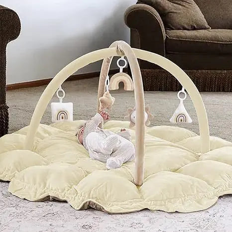 Dluxe Ave. Removable Plush Baby Play Mat with Toys