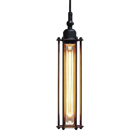 Dluxe Ave. Vintage Industrial Metal Pendant Lamp for Bars and Restaurants