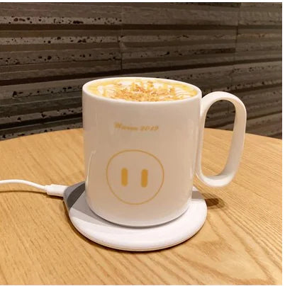 Dluxe Ave. Smart Wireless Heated Ceramic Mug with Fast Charging