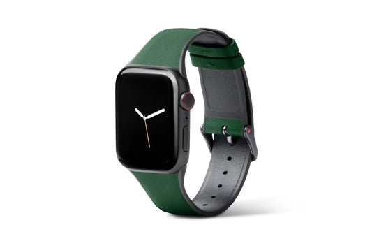 Dluxe Ave. Bellroy Watch Strap Small – (Band for Apple Watch 38-41mm) - RacingGreen
