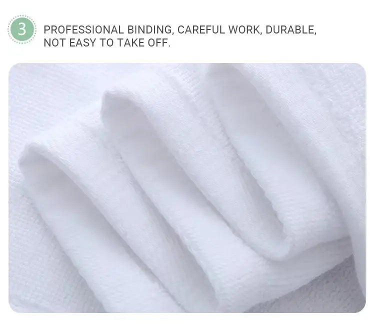 Dluxe Ave. 3 Pcs Ultra-Soft Cotton Bath Towel Set for Home