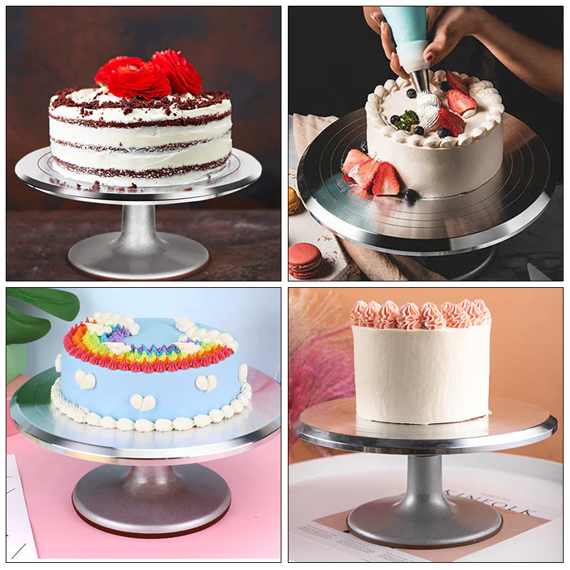 Dluxe Ave. Aluminum Alloy Rotating Cake Decorating Turntable