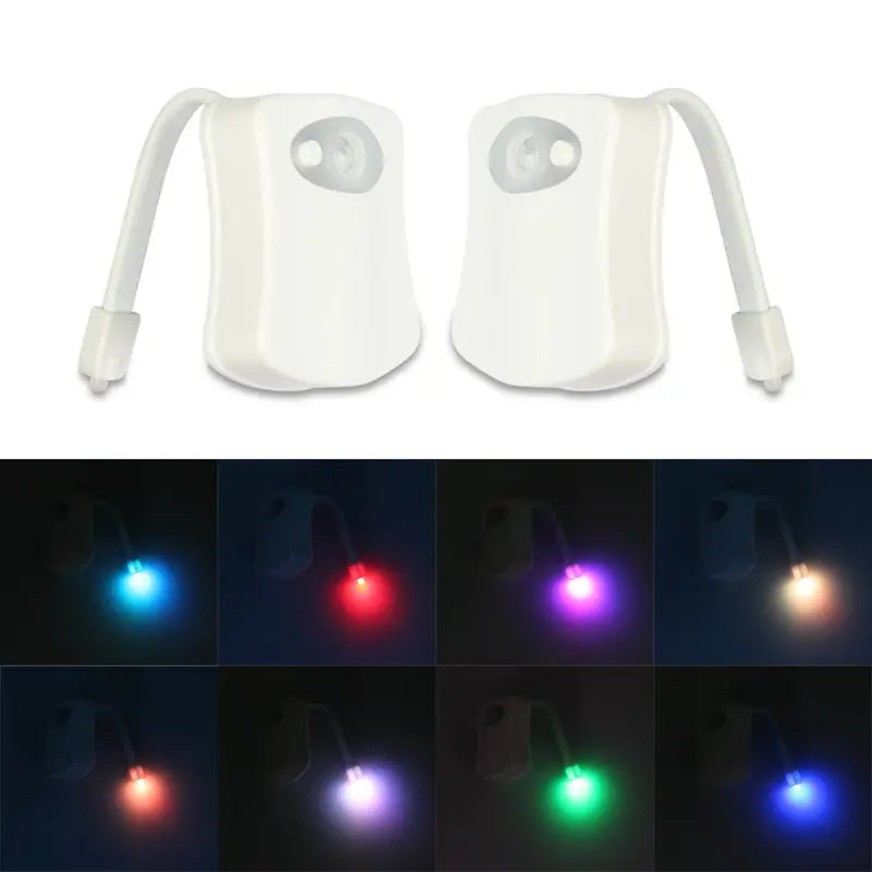 Dluxe Ave. LED Toilet Night Light with PIR Motion Sensor (16 Colors)