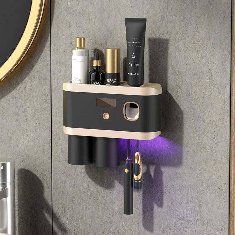 Dluxe Ave. Smart UV Toothbrush Holder – With Disinfection & Rechargeable Function