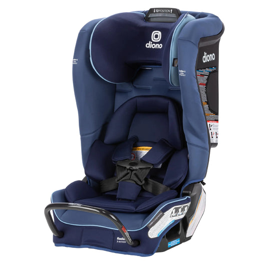 Dluxe Ave. 4-in-1 Convertible Car Seat Rear and Forward Facing/ SafePlus Engineering (Blue)