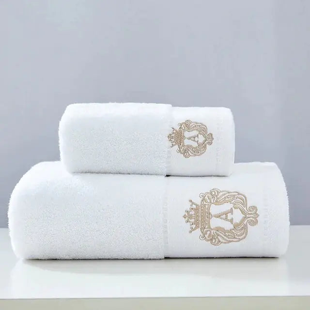 Dluxe Ave. Premium 100% Cotton Hand Towel for Bath and Face