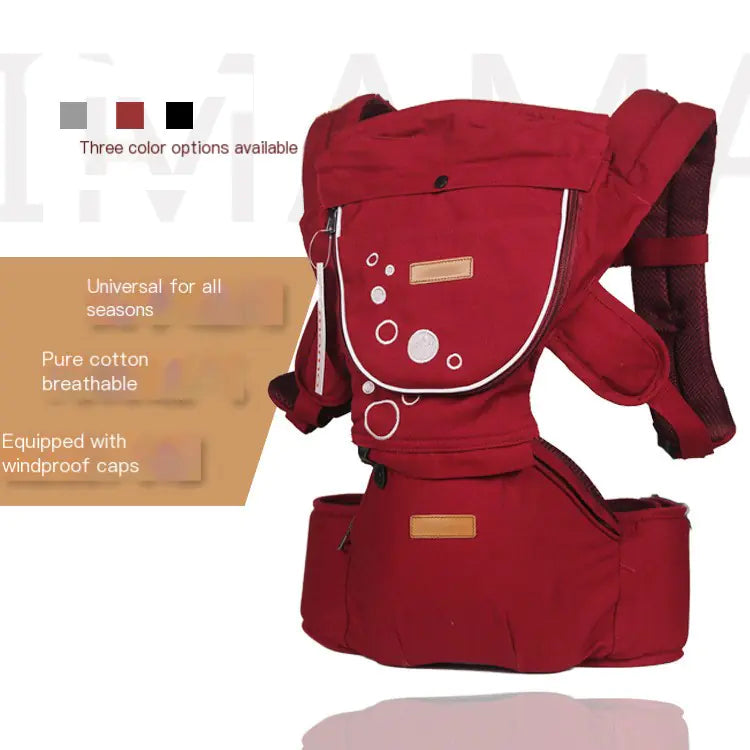 Dluxe Ave. Multifunctional Baby Waist Stool with Eco-Friendly Cotton