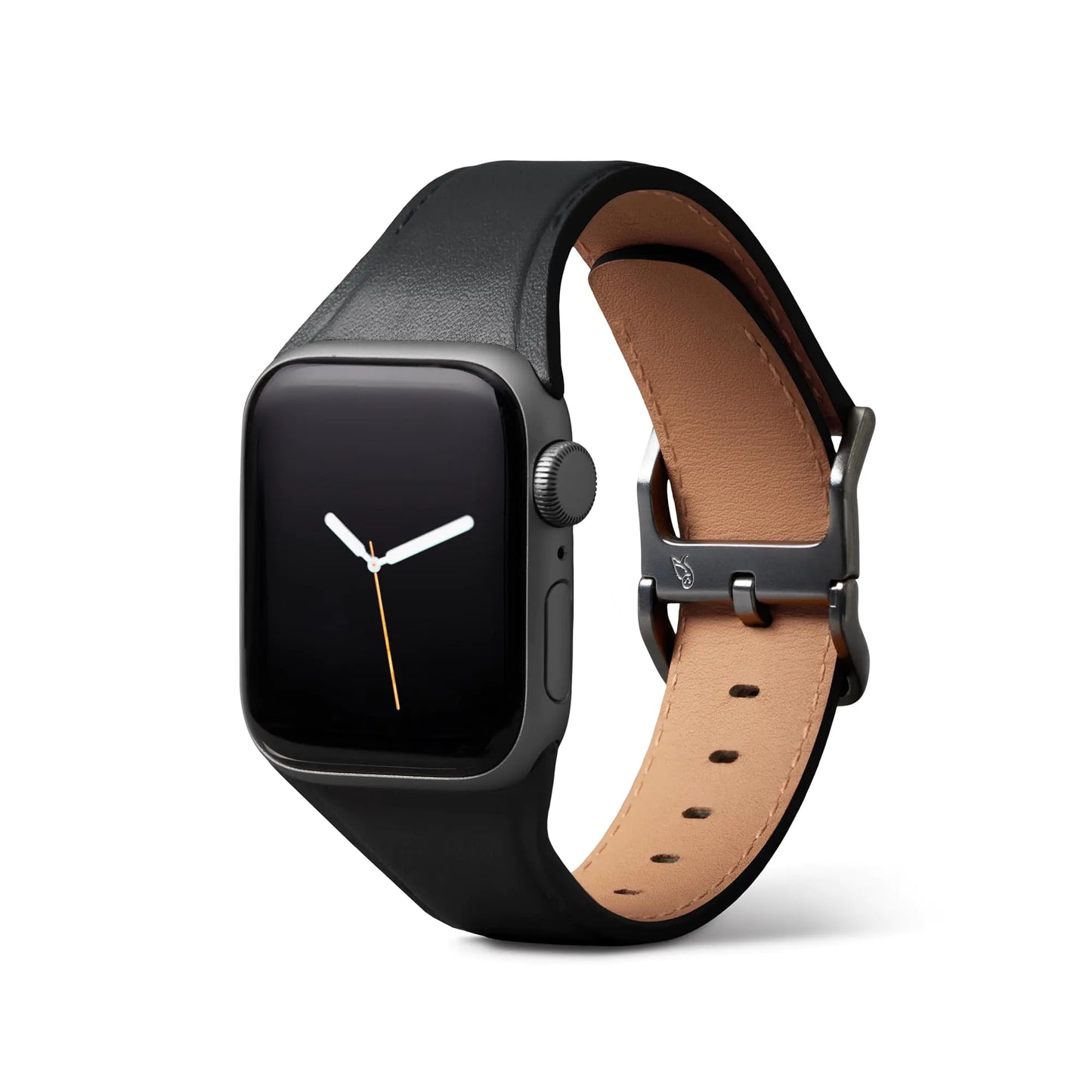 Dluxe Ave. Bellroy Classic Watch Strap (Band Compatible with Apple Watch Adjustable for Work or Casual wear) - Black