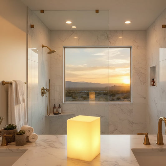 Dluxe Ave. Dimmable LED Night Light Mood Lamp with Remote Control