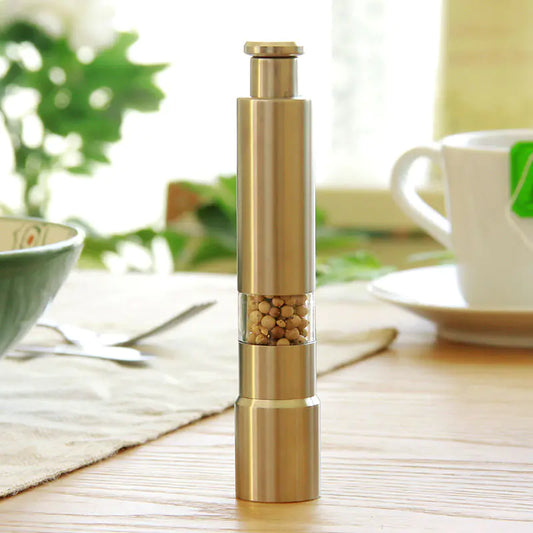 Dluxe Ave. Stainless Steel Manual Pepper Grinder for Home Use