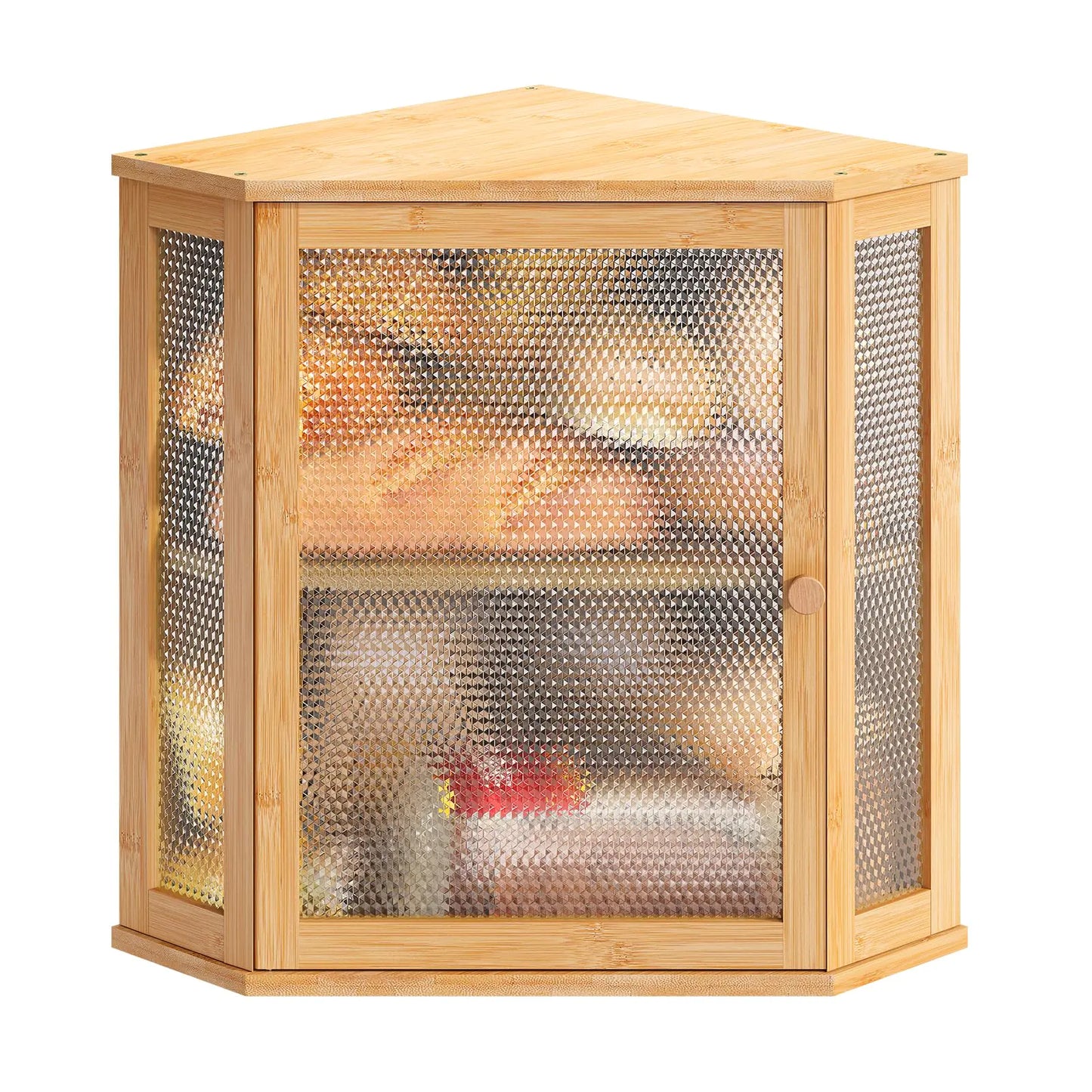 Dluxe Ave. Corner Bread Box Kitchen Countertop/ Extra Large Capacity