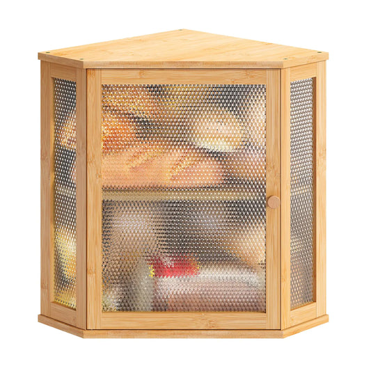 Dluxe Ave. Corner Bread Box Kitchen Countertop/ Extra Large Capacity