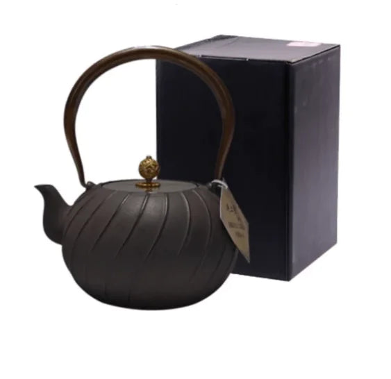 Dluxe Ave. Japanese -style Cast Iron Teapot Set, Handmade Teapot