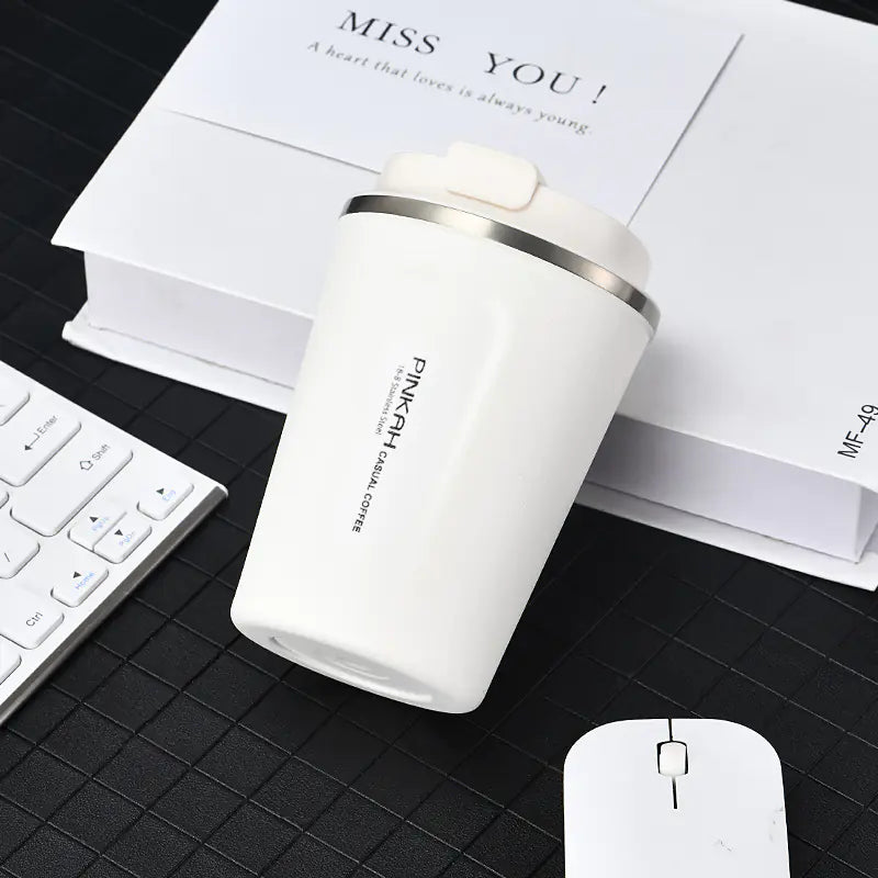 Dluxe Ave. Stainless Steel Insulated Coffee Mug for Office Use