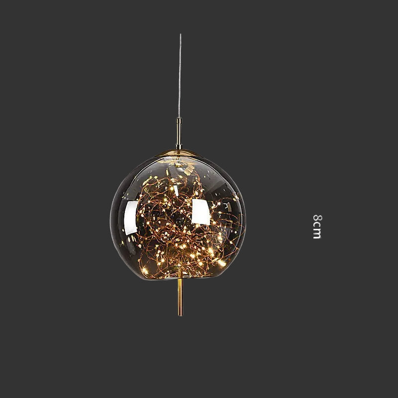 Dluxe Ave. Nordic Style Glass Pendant Light for Bar and Hotel