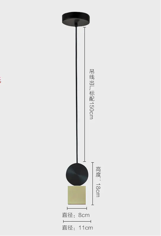 Dluxe Ave. Post-Modern Creative Nordic Designer Pendant Light