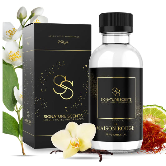 Dluxe Ave.(Maison Rouge) Luxury Hotel Fragrances/ Diffuser Oil Blends for Aromatherapy  4.05 Fl Oz (120ml)