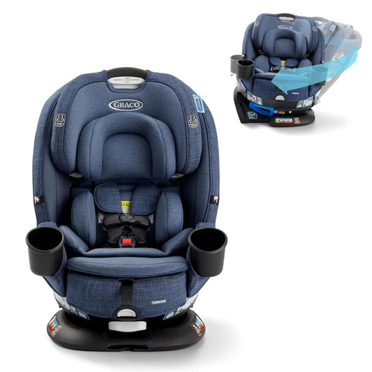 Dluxe Ave. 3-in-1 Rotating Convertible Car Seat Rear to Forward Facing/ Booster