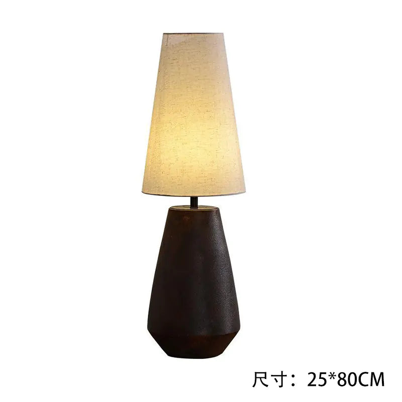 Dluxe Ave. Zhongshan Ceramic Table Lamp - Vintage Japanese Style