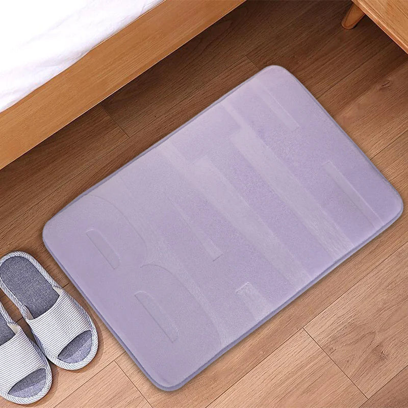 Dluxe Ave. Memory Foam Washable Bath Rug - Soft & Non-Slip
