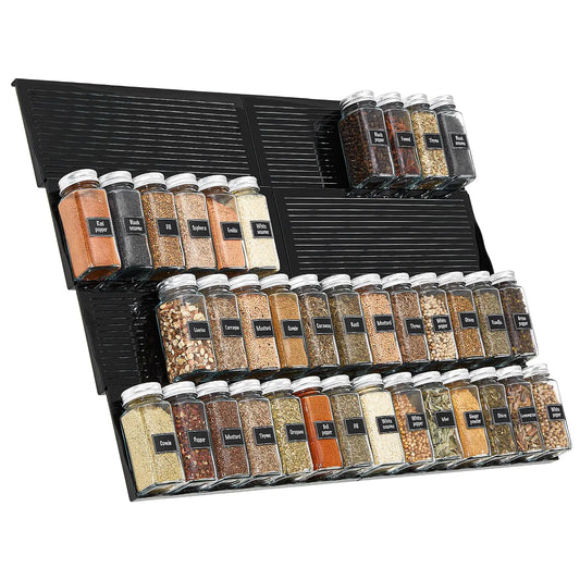 Dluke Ave.Plastic Adjustable Spice Drawer Organizer/ Expandable