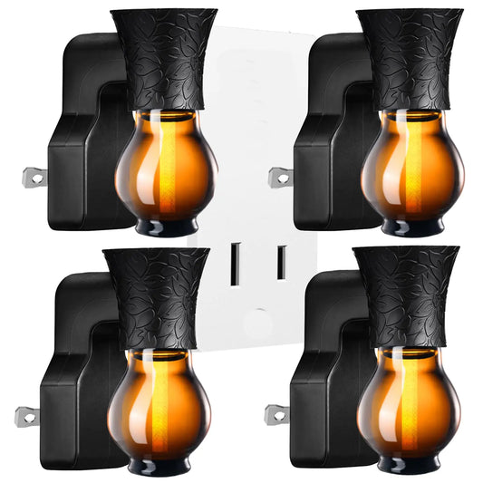 Dluxe Ave. Oil Diffuser 4 Packs Blank/Freshener Refill for Plugins