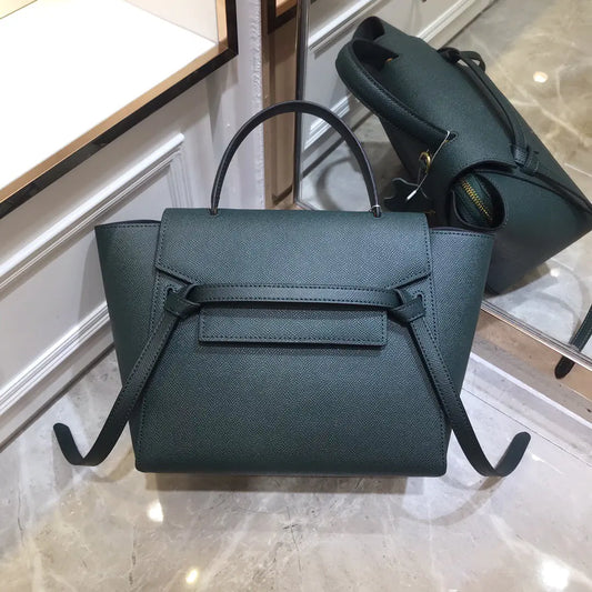 Dluxe Ave. Fashionable Small Leather Messenger Handbag