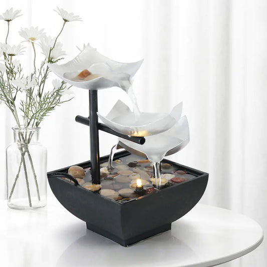 Dluxe Ave. Indoor Decorative Fountain for Living Room or Bedroom